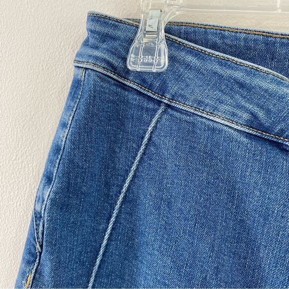 Free People We The Free Cross My Heart Slim Straight High Rise Jeans Sz 29 - Picture 5 of 12